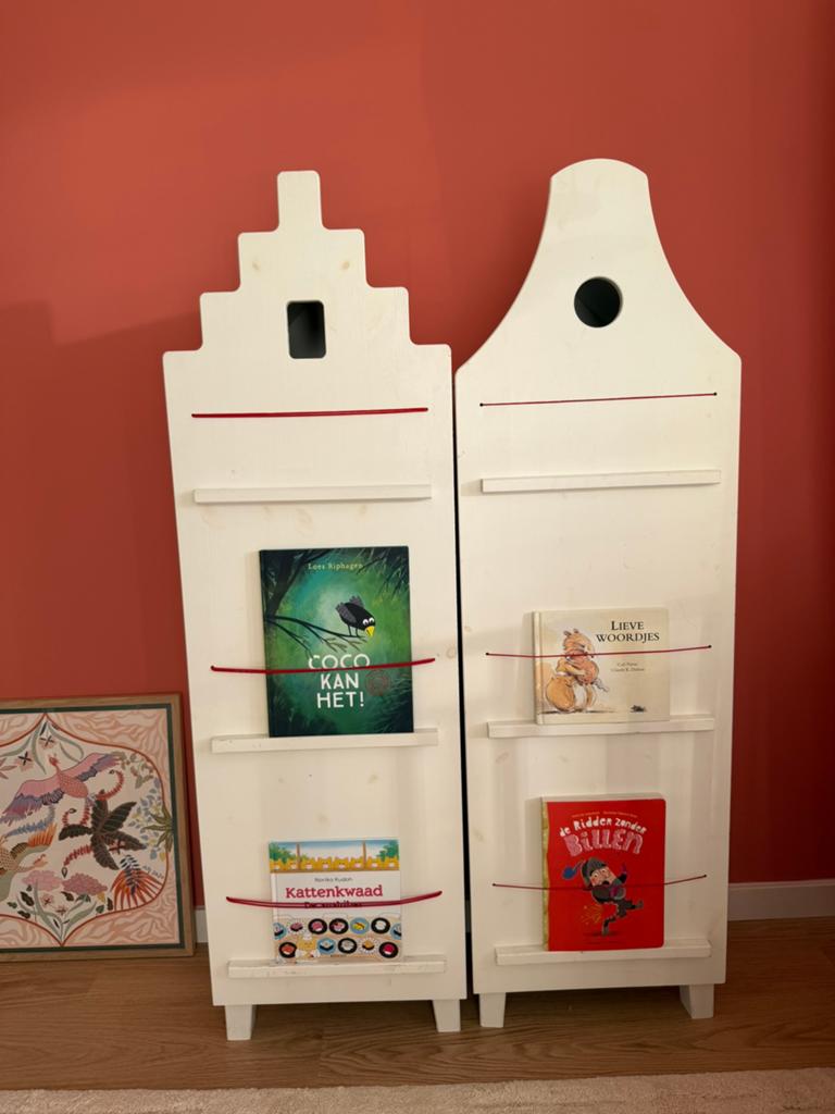 Woood montessori stijl boekenkast, opbergkast kinderkamer, Ophalen, 25 tot 50 cm