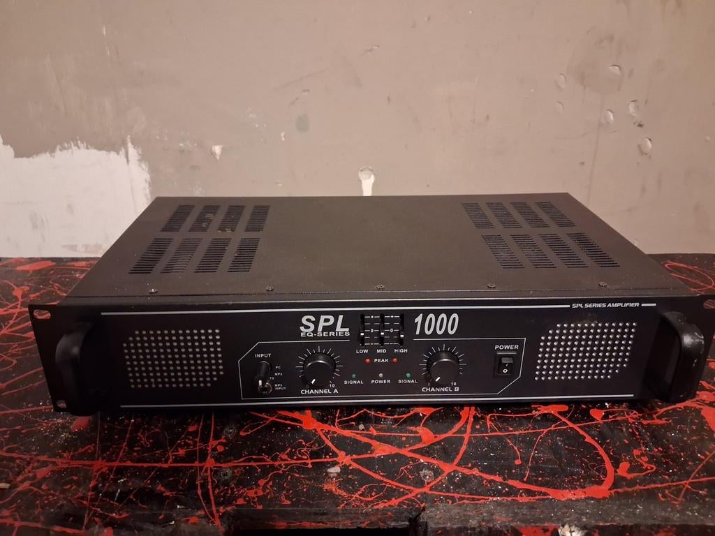 SPL EQ-SERIES 1000 Versterker, Overige merken, Gebruikt, Ophalen of Verzenden, 120 watt of meer