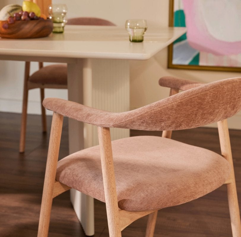 by fonQ Nordic Eetkamerstoel Eikenhout Rose | Van €189, nu, Byfonq, Overige kleuren, Byfonq, Nieuw