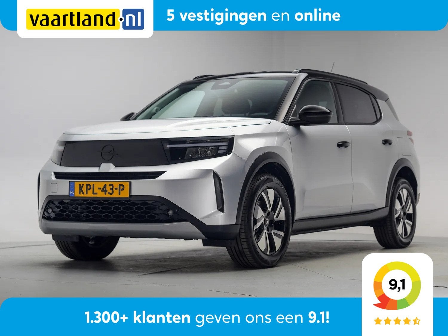 Opel Frontera Electric GS 43kWh (bj 2025, automaat), Automaat, Gebruikt, 44 kWh, Frontera