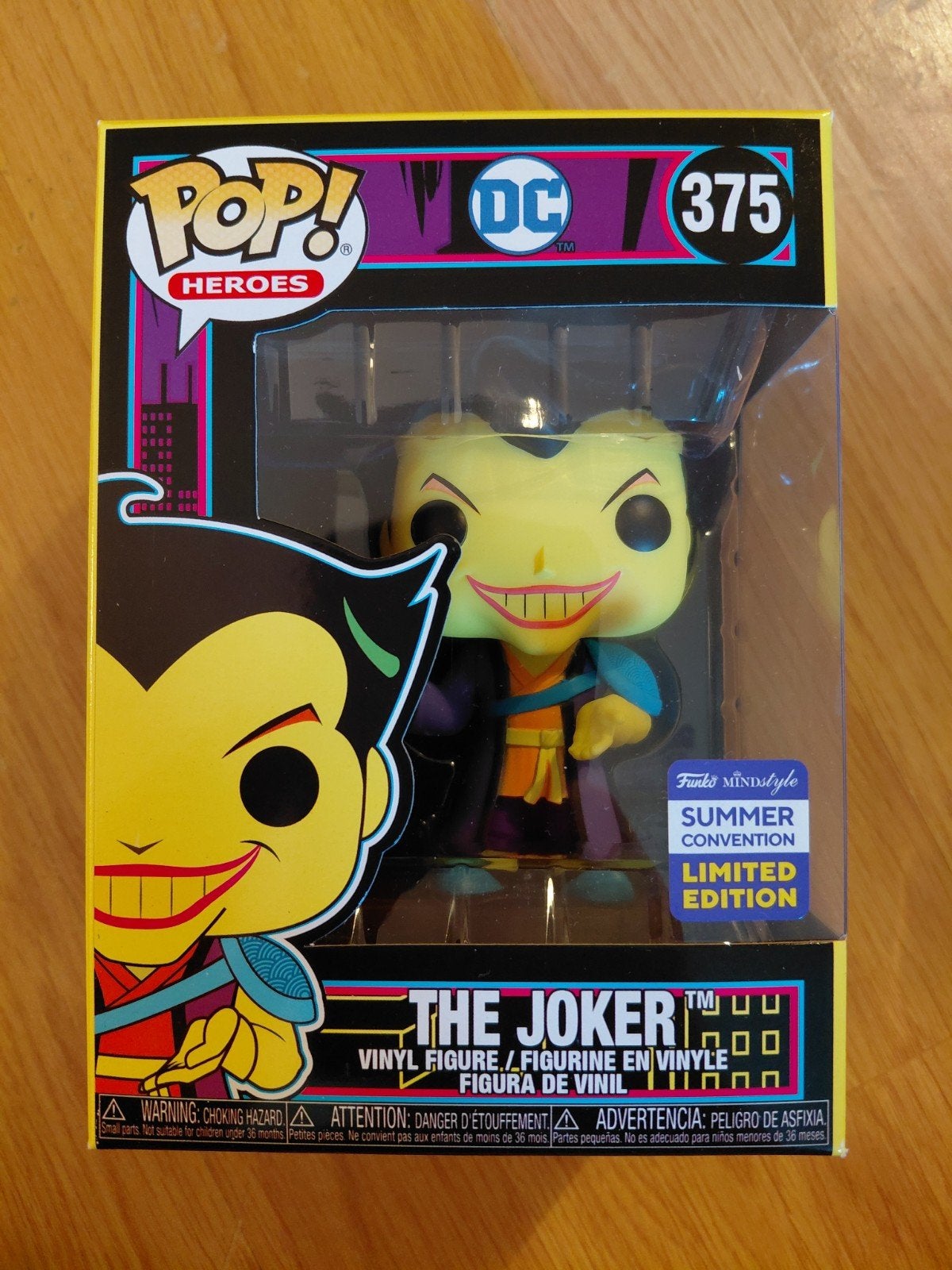 Funko nieuw in doos 375 Joker summer convention Lt edition, Ophalen of Verzenden, Nieuw