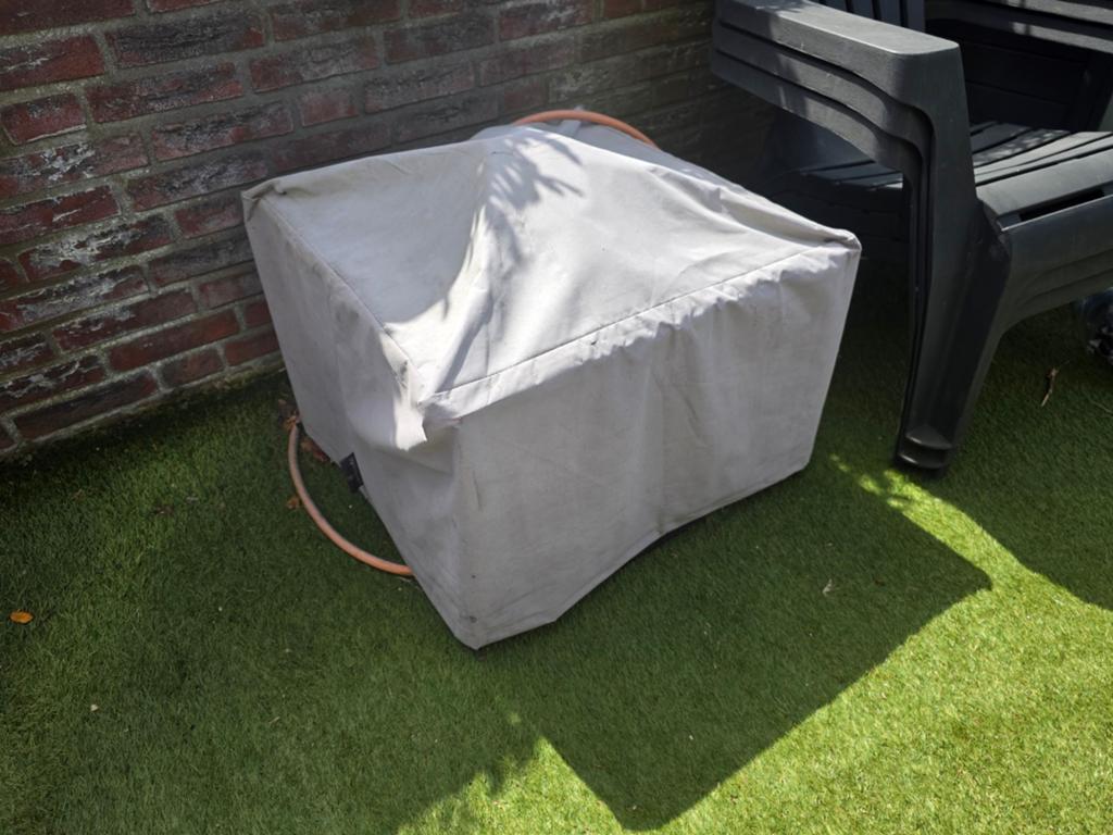Happy Cocooning vuurtafel composiet duurzaam onderstel, Ophalen, Gebruikt, Vuurkorf