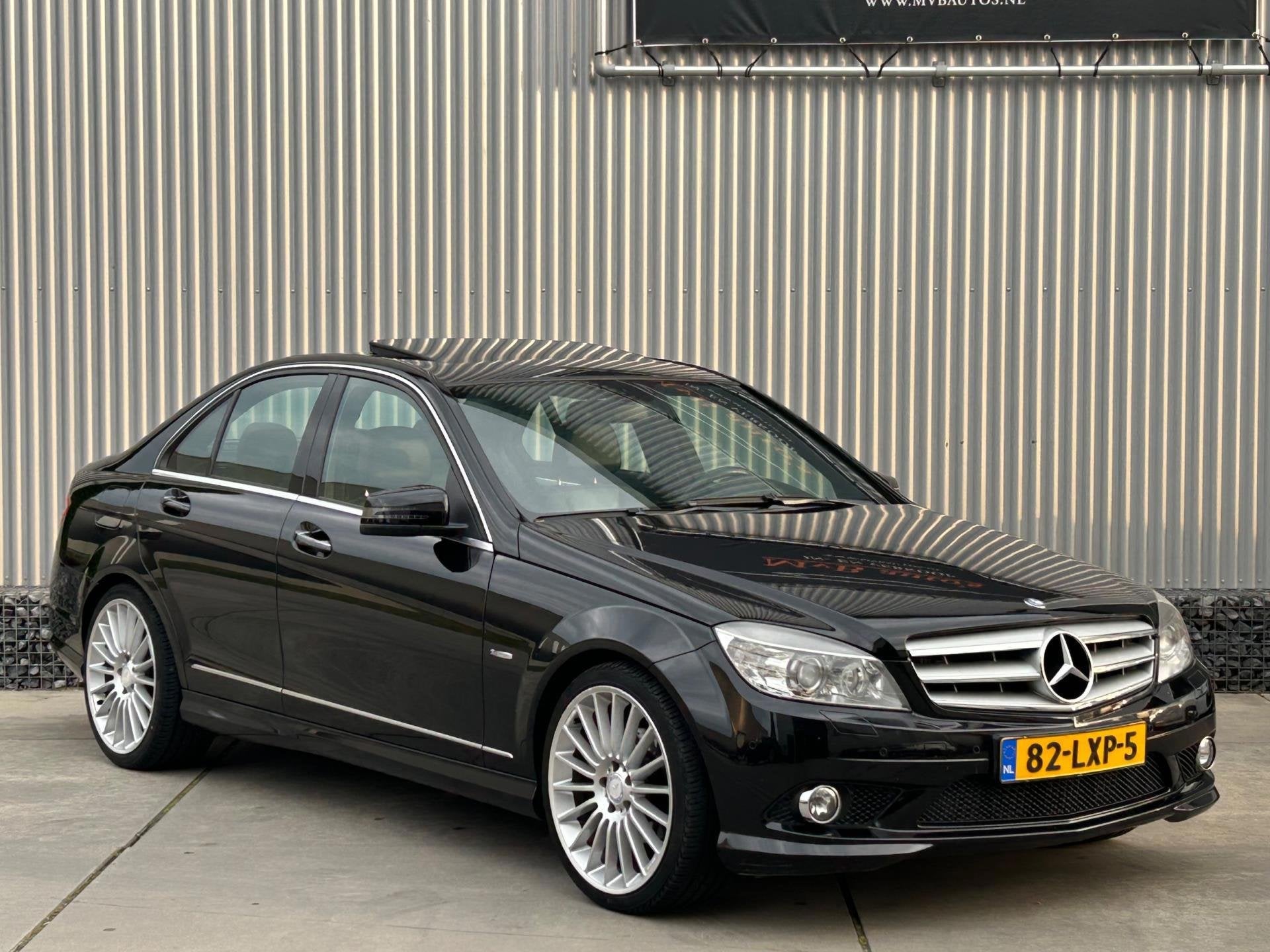 Mercedes-Benz C-klasse 250 CGI BlueEFFICIENCY Avantgarde Lee, Auto's, Euro 5, Achterwielaandrijving, Zwart, 4 cilinders