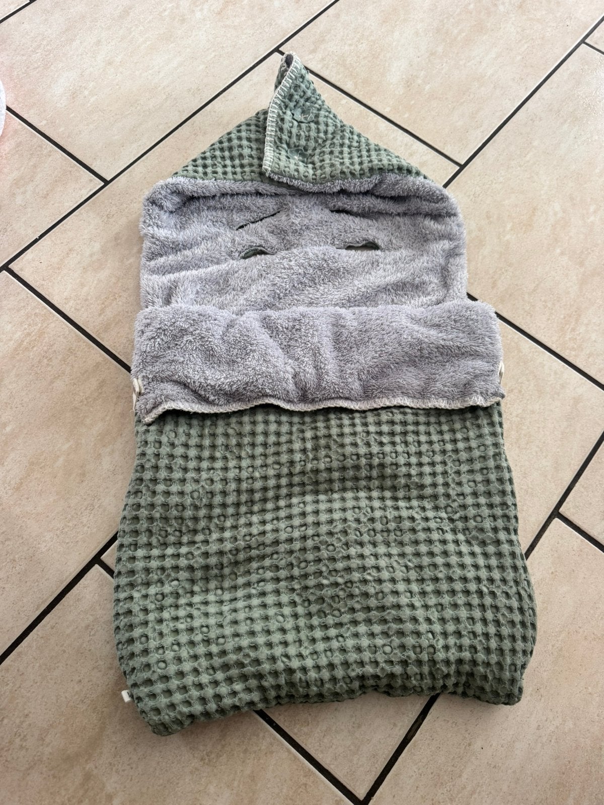Koeka groene voetenzak, Ophalen, Groen, Voetenzak, Koeka
