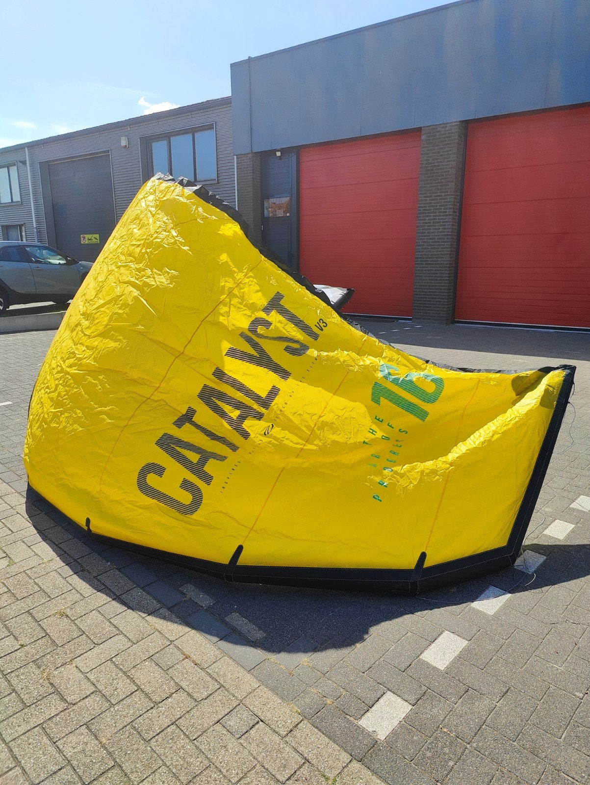 Ozone Catalyst V3 16m, 14m, 10m, 8m, 6m, Watersport en Boten, Gebruikt, 10 m², Geen board, Ophalen of Verzenden