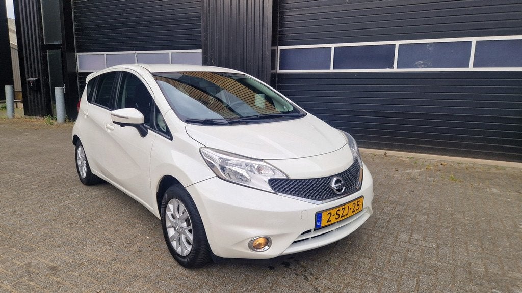 Nissan Note 1.2 Connect Edition Airco/Navi, Euro 5, Stof, Zwart, 1198 cc