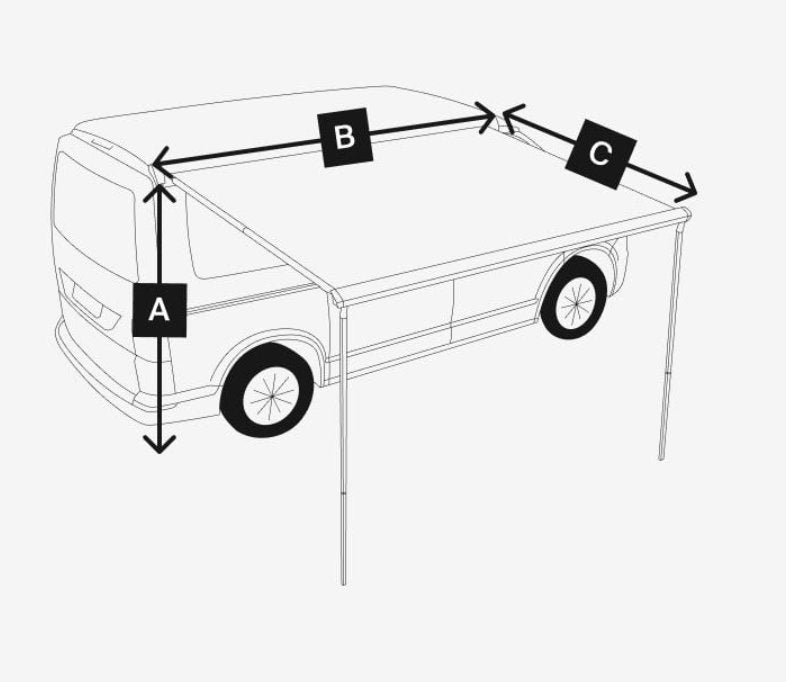 Thule vieuw blocker G2 side voor camper., Ophalen of Verzenden, Zo goed als nieuw