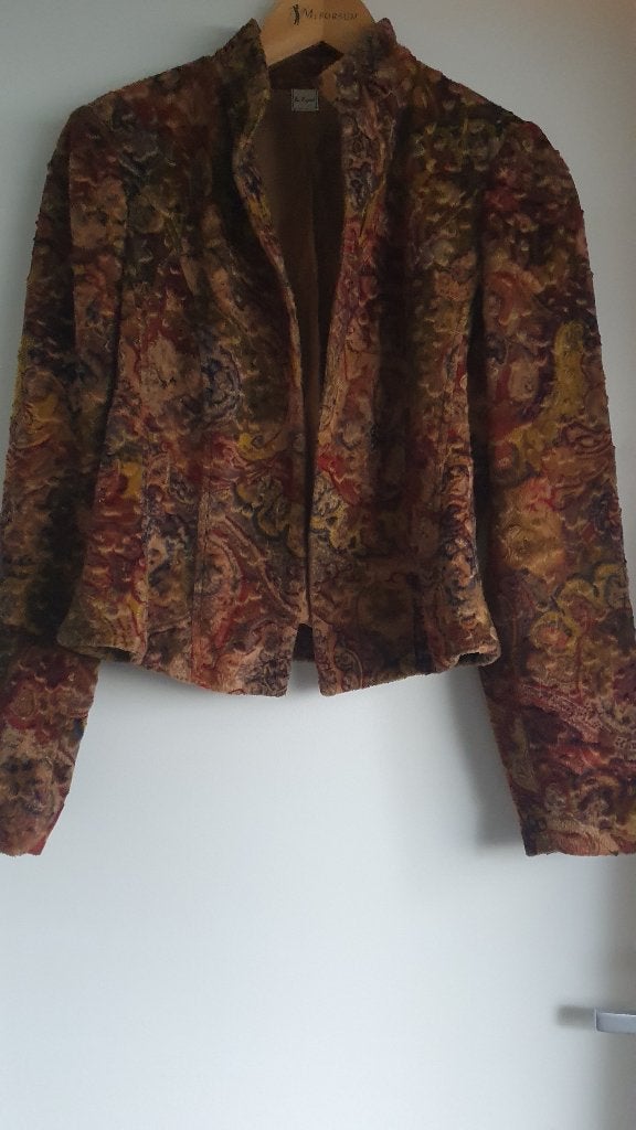 jas van La Ligna, Ophalen, Bruin, Maat 36 (S), Gedragen