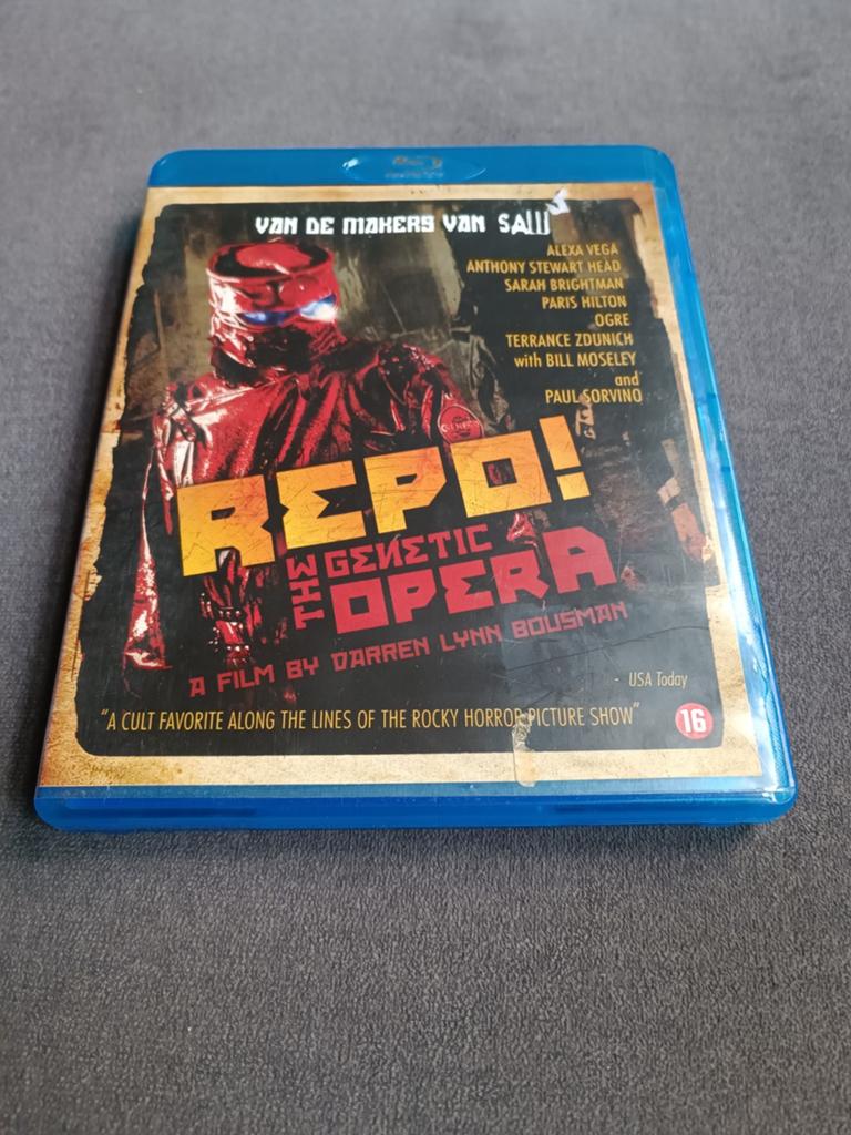 Repo the genetic opera - bluray, Ophalen of Verzenden, Zo goed als nieuw, Muziek en Concerten