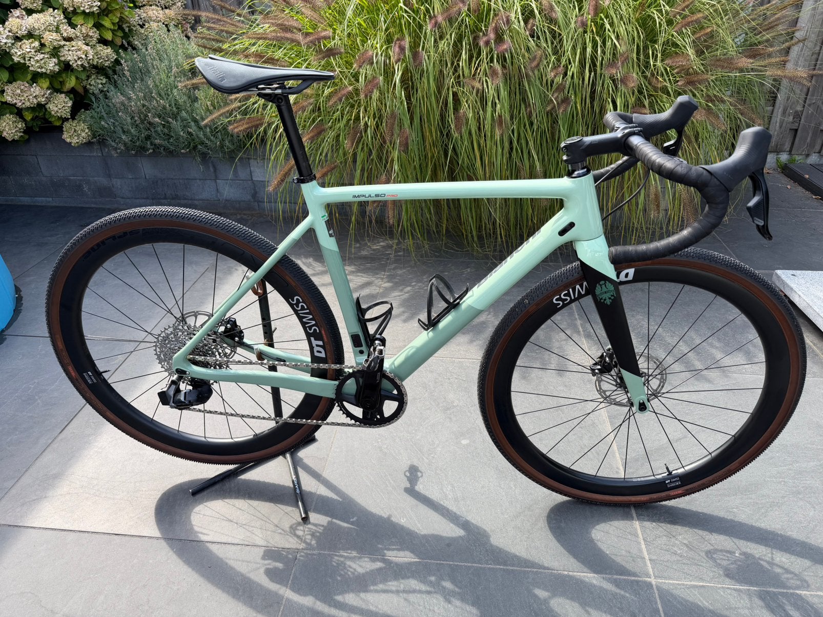 Gravelbike Bianchi impulso pro GRX600, Overige merken, Carbon, Heren, 49 tot 53 cm