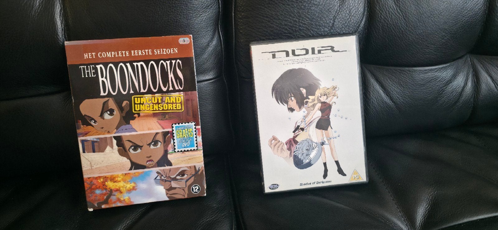 The Boondocks Seizoen 1 & Noir Shades of Darkness DVD's, Ophalen of Verzenden