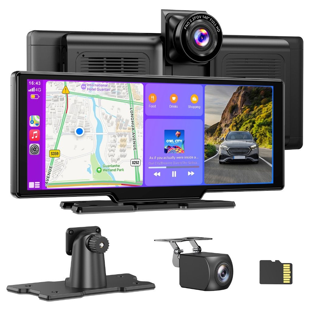 NIEUW - ESSGOO 10,26 inch CarPlay scherm + achtercamera, Verzenden, Nieuw