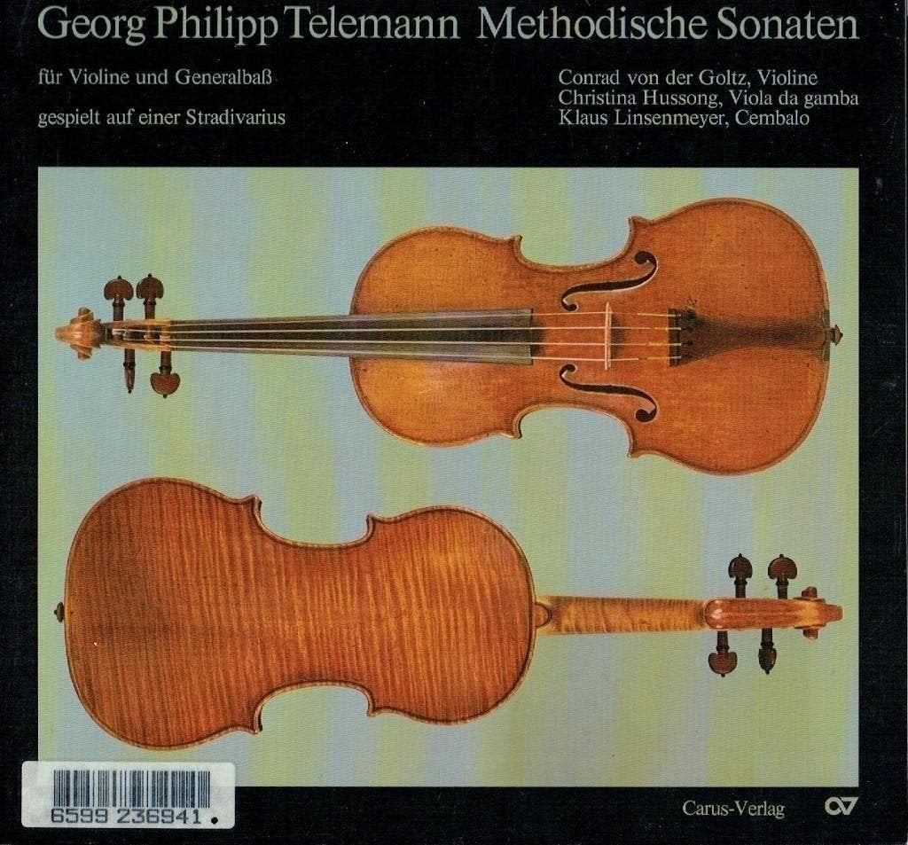 Telemann Methodische Sonaten Linsenmeyer Hussong Goltz 2LP, Kamermuziek, Verzenden, Zo goed als nieuw, 12 inch