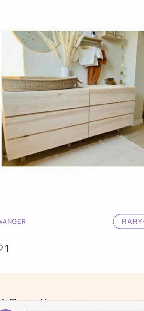 Gezocht: IKEA Ivar ladekast met 3 laden liefst 2(commode), Ophalen, 50 tot 70 cm, 100 cm of meer, Zo goed als nieuw