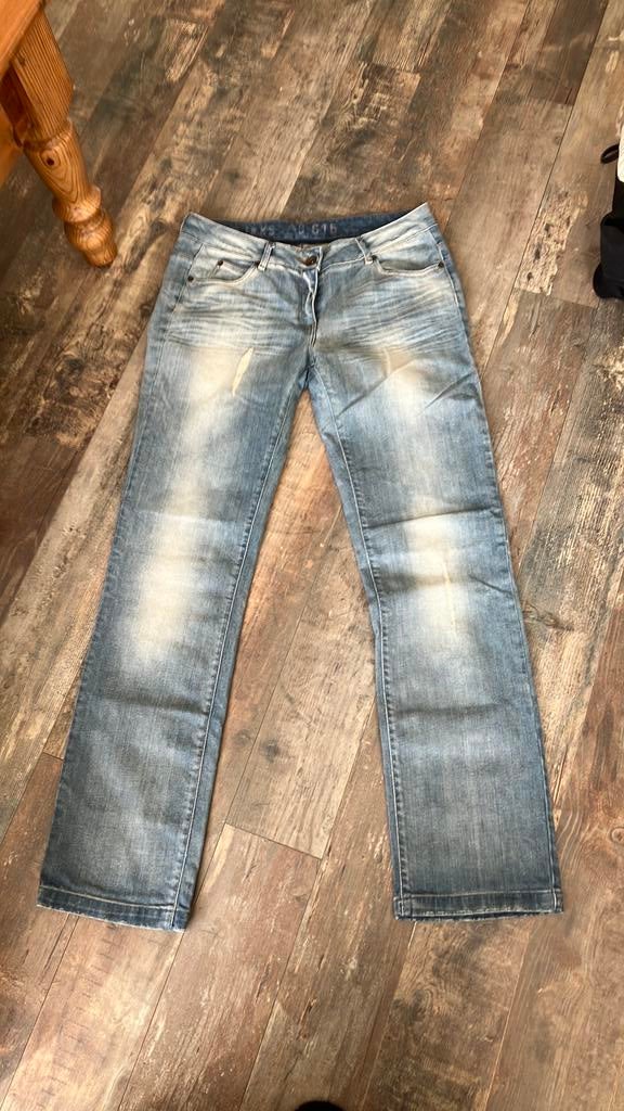 IKKS jeans maat 31, Ophalen of Verzenden, Gedragen, Blauw, Overige jeansmaten