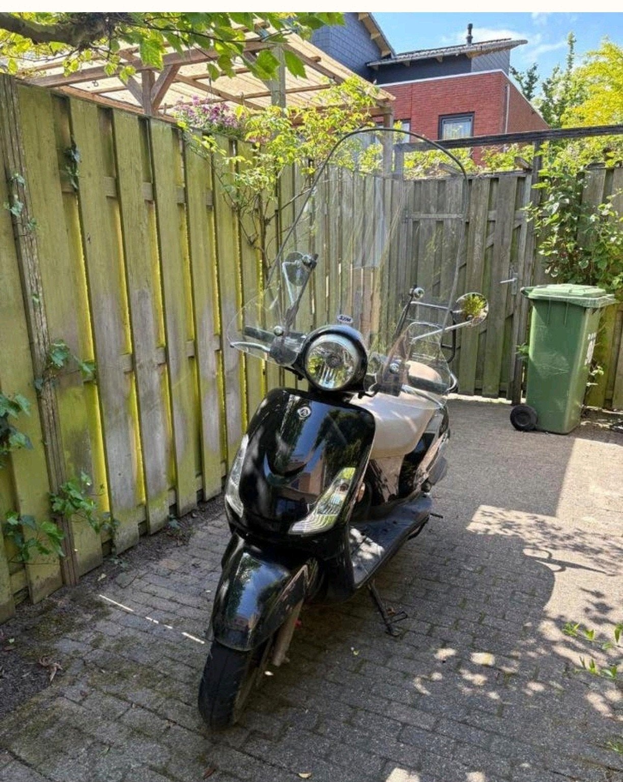 Sym fiddle 2 blauw kenteken, Ophalen of Verzenden, Zo goed als nieuw, Benzine, Overige modellen