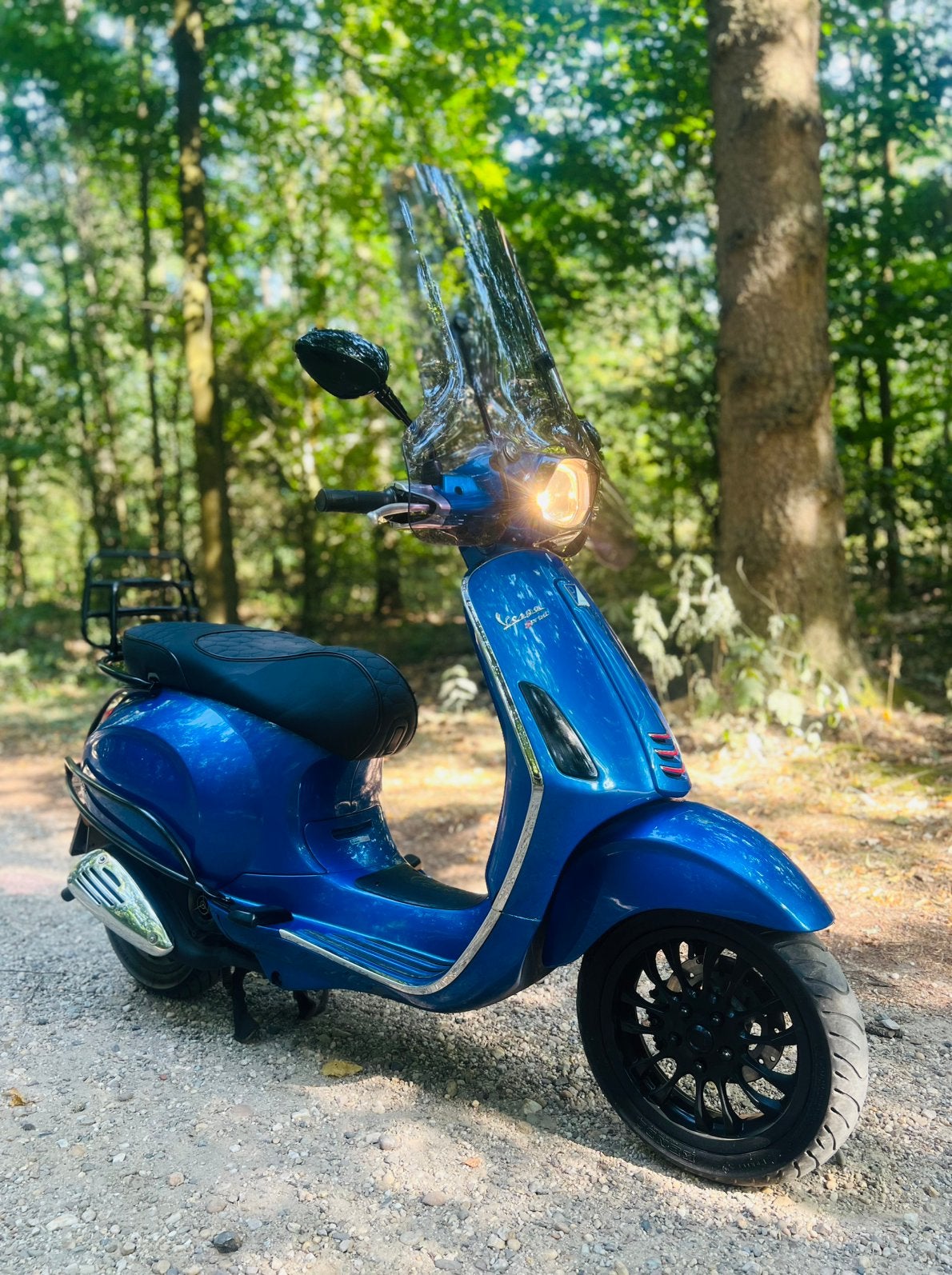 Vespa Sprint 50cc | 4T 2V | Blue Gaiola | Duo RS, Fietsen en Brommers, Ophalen, Gebruikt, Benzine, 50 cc