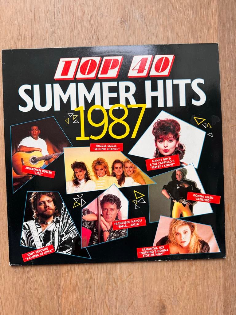 Top 40 Summer Hits 1987 LP - Diverse Artiesten, Ophalen of Verzenden, Gebruikt, 12 inch