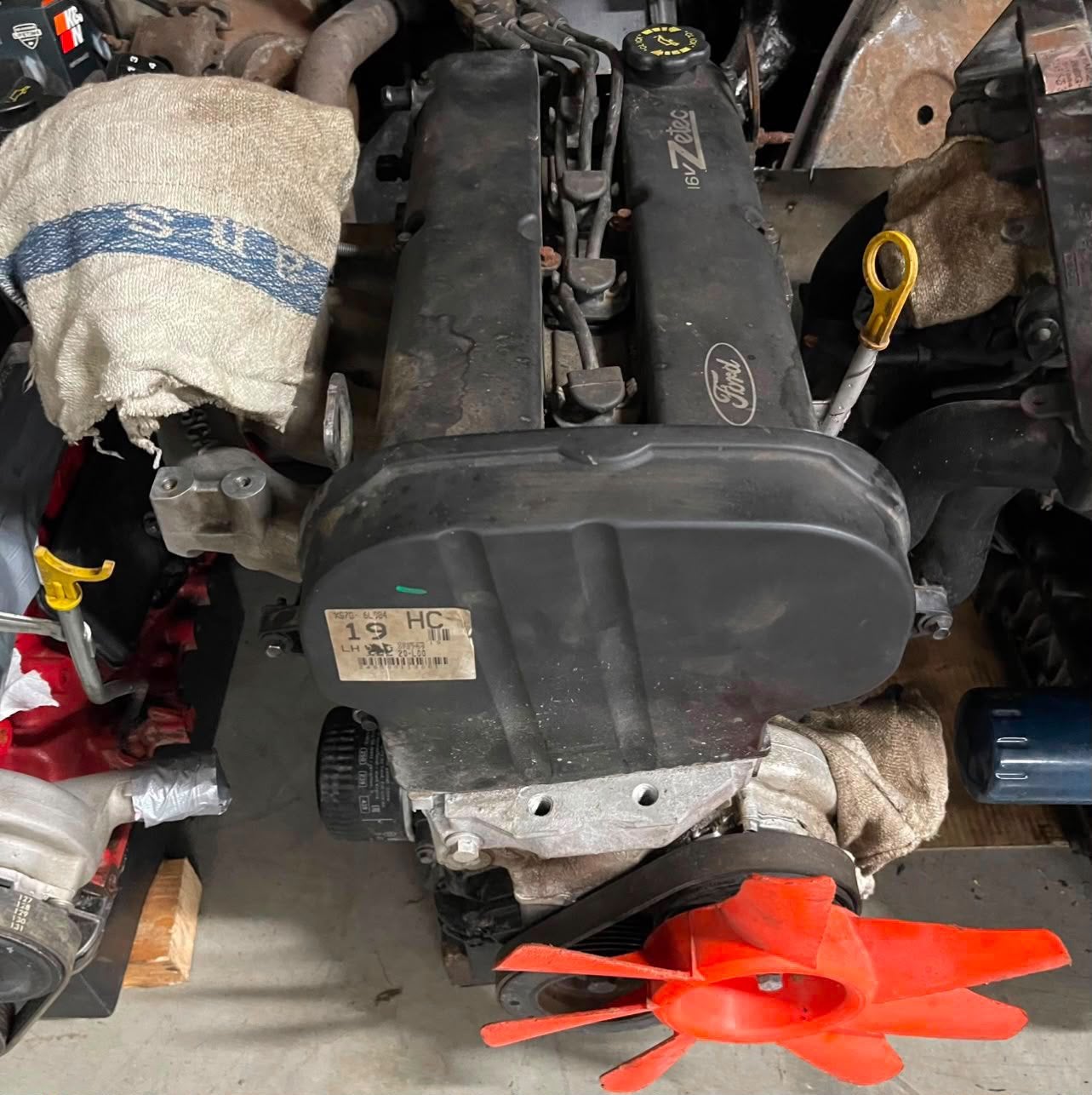 Ford Zetec 2.0 Blacktop motoren & Brisca carterpan te koop, Auto-onderdelen, Ophalen, Ford
