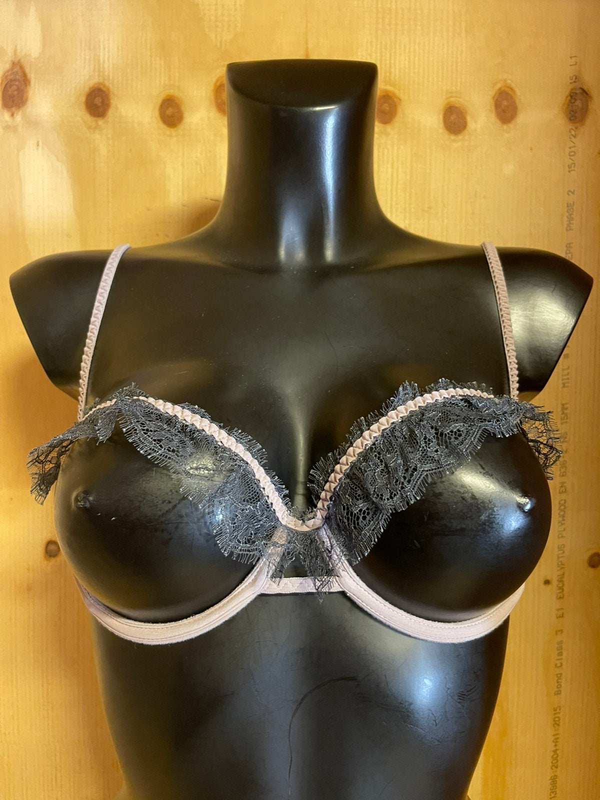 Andres sarda bh open cups Maat 80b Super sexy Model kingsley, Ophalen of Verzenden, Beige, BH