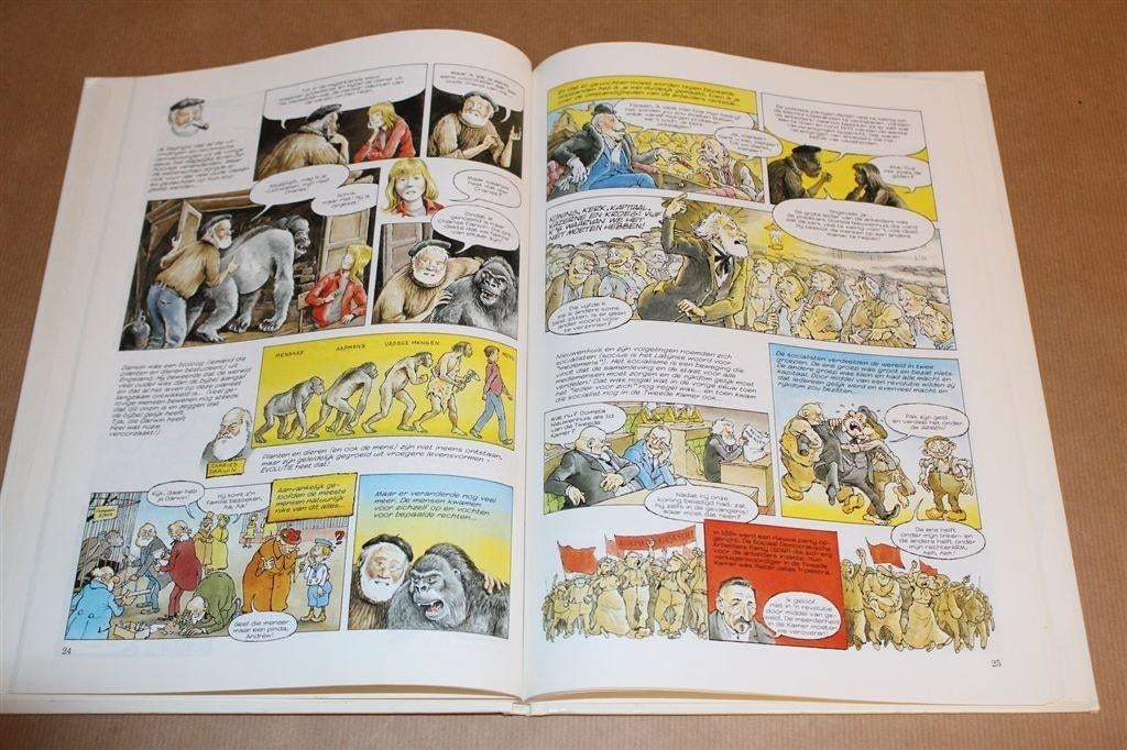 Van Nul tot Nu 3 — Geschiedenis Stripverhaal — Hardcover, Boeken, Stripboeken, Eén stripboek, Ophalen of Verzenden, Gelezen