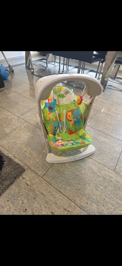 Fisher-Price Schommelstoel voor baby's, Ophalen of Verzenden, Gebruikt, Overige typen, Met geluid
