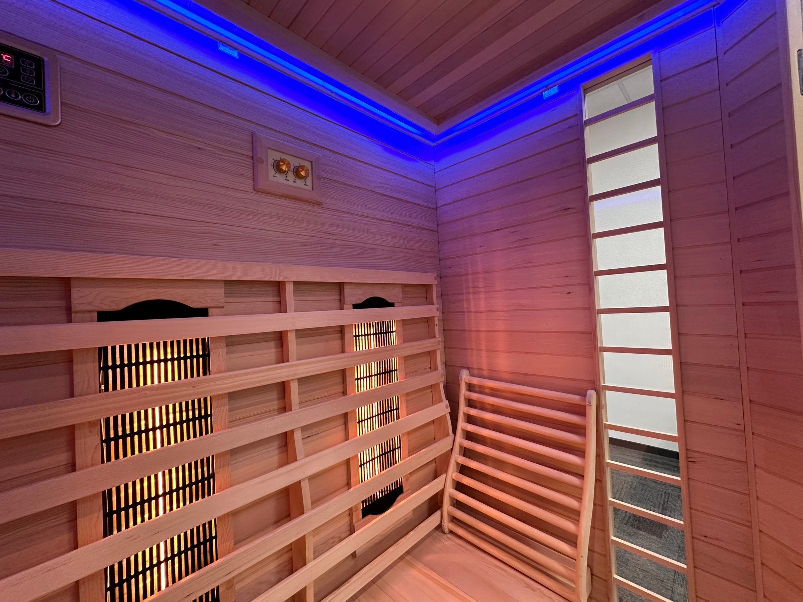 Nieuwe Combi Sauna | Infrarood + Finse Kachel 230V | 150x150, Sport en Fitness, Sauna, Info@inner-stillness.nl, Fins of Traditioneel