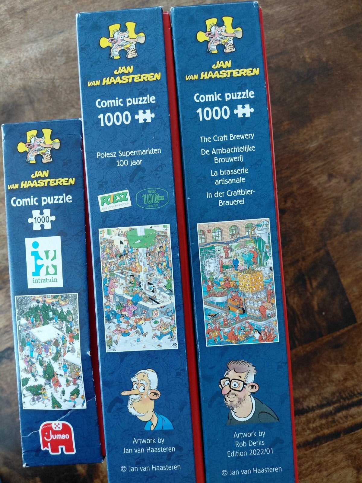 Puzzels, Ophalen of Verzenden, 500 t/m 1500 stukjes, Zo goed als nieuw