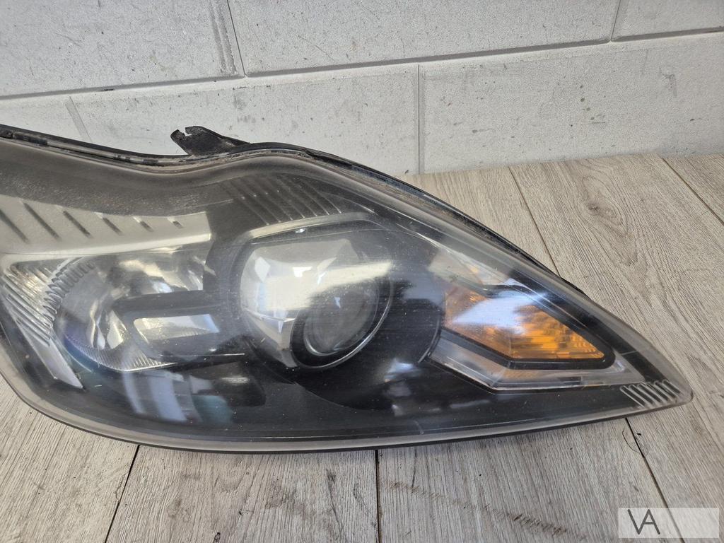Koplamp rechts met lens Ford Focus 2 2007 - 2011 facelift, Auto-onderdelen, Verlichting, Gebruikt, -, -, Ophalen of Verzenden