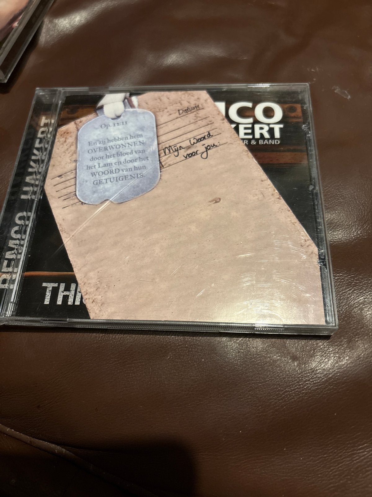 Remco Hakkert - Mijn Woord Voor Jou CD (Live Opgenomen), Ophalen of Verzenden, Gebruikt, Gospel, Album