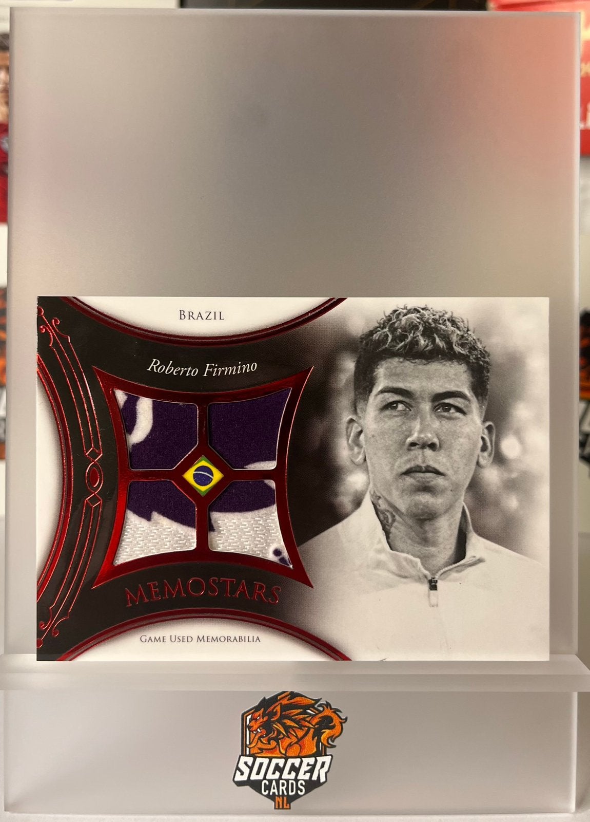 2022 Futera Memostars Roberto Firmino #/5, Verzamelen, Ophalen of Verzenden, Zo goed als nieuw, Buitenlandse clubs, Poster, Plaatje of Sticker