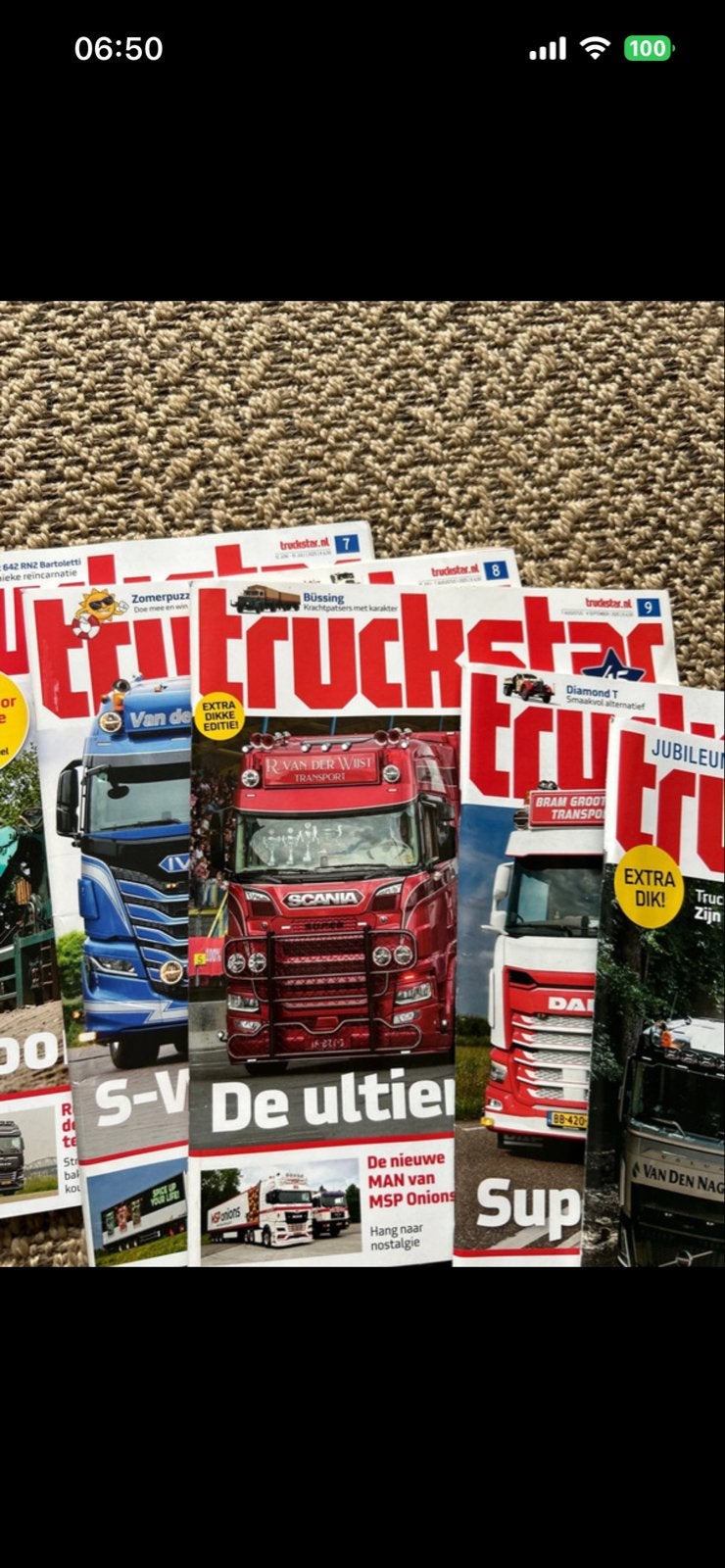 Truckstar tijdschriften 2026 (nr. 7-13 + 2 specials), Boeken, Ophalen of Verzenden, Gelezen, Overige typen
