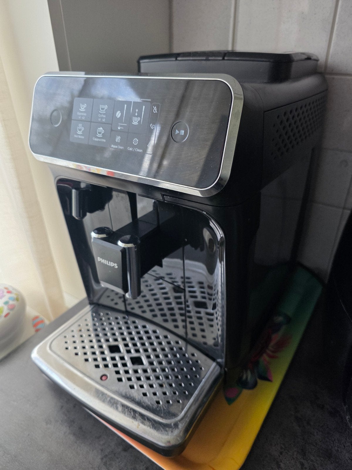 philips latte go 2200, Witgoed en Apparatuur, Ophalen of Verzenden, Gebruikt, Koffiemachine, Koffiebonen