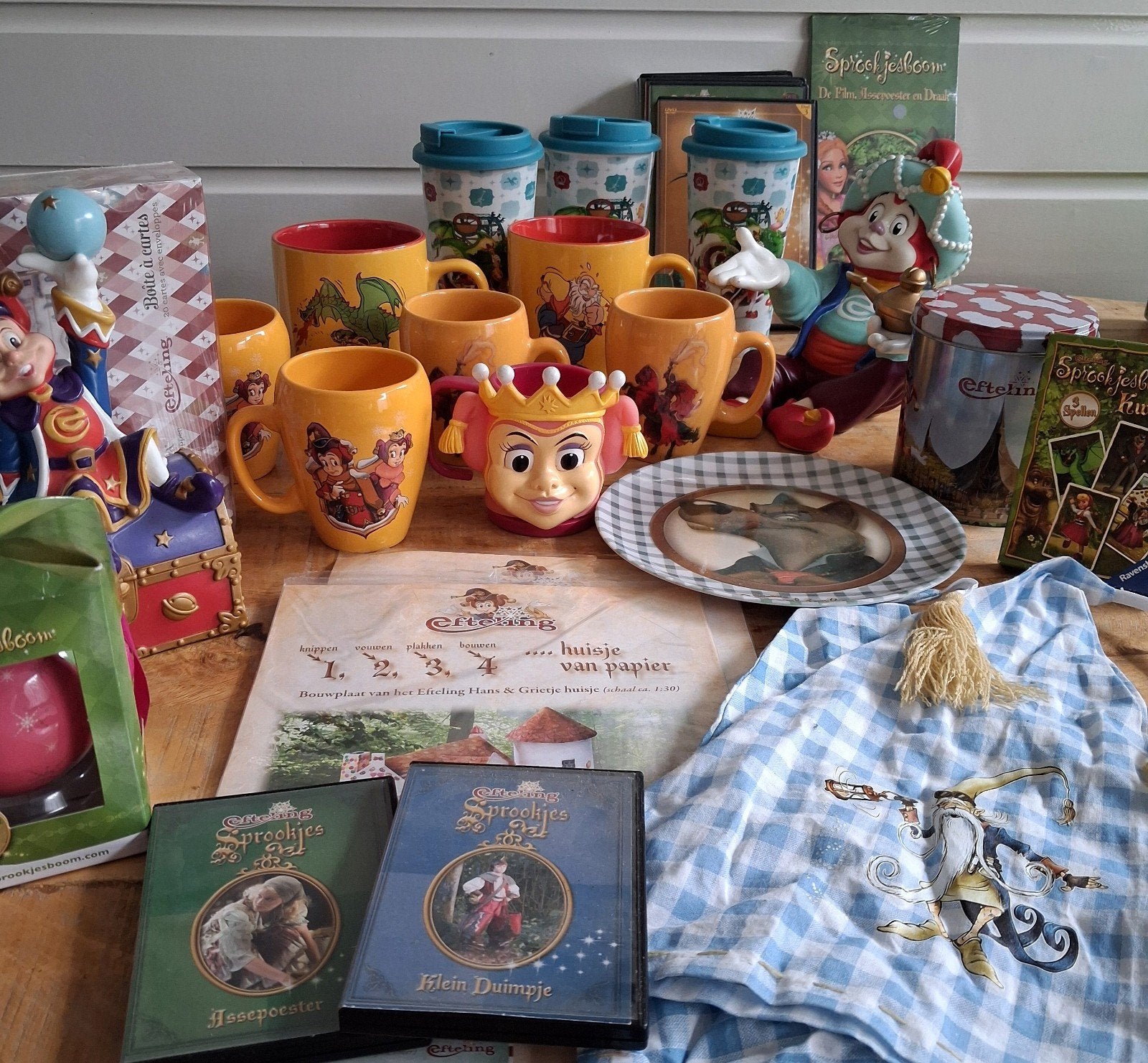 Leuke verzameling Efteling spullen . sprookjesboom, Verzamelen, Efteling, Zo goed als nieuw, Overige typen, Ophalen of Verzenden