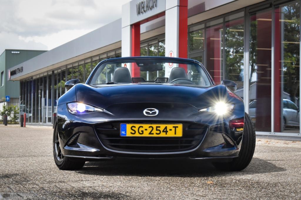 Mazda MX-5 1.5 SkyActiv GT-M | Bose | Navi (bj 2015), Auto's, Keurmerk '100% Onderhouden', 12 maanden, Achterwielaandrijving, Gebruikt
