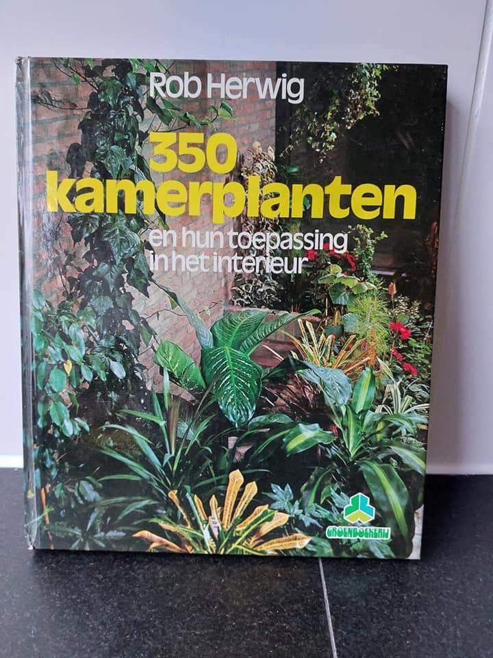 350 Kamerplanten en hun toepassing in het interieur 2e druk, Boeken, Gelezen, Ophalen of Verzenden, Kamerplanten, Rob Herwig