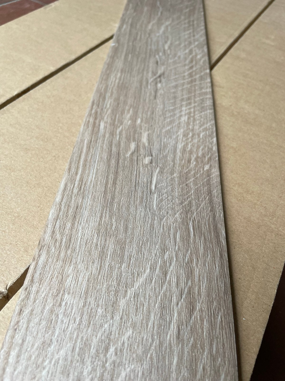 Licht eiken PVC vloerplanken - 80 stuks, Ophalen, Kunststof, 50 tot 150 cm, Nieuw