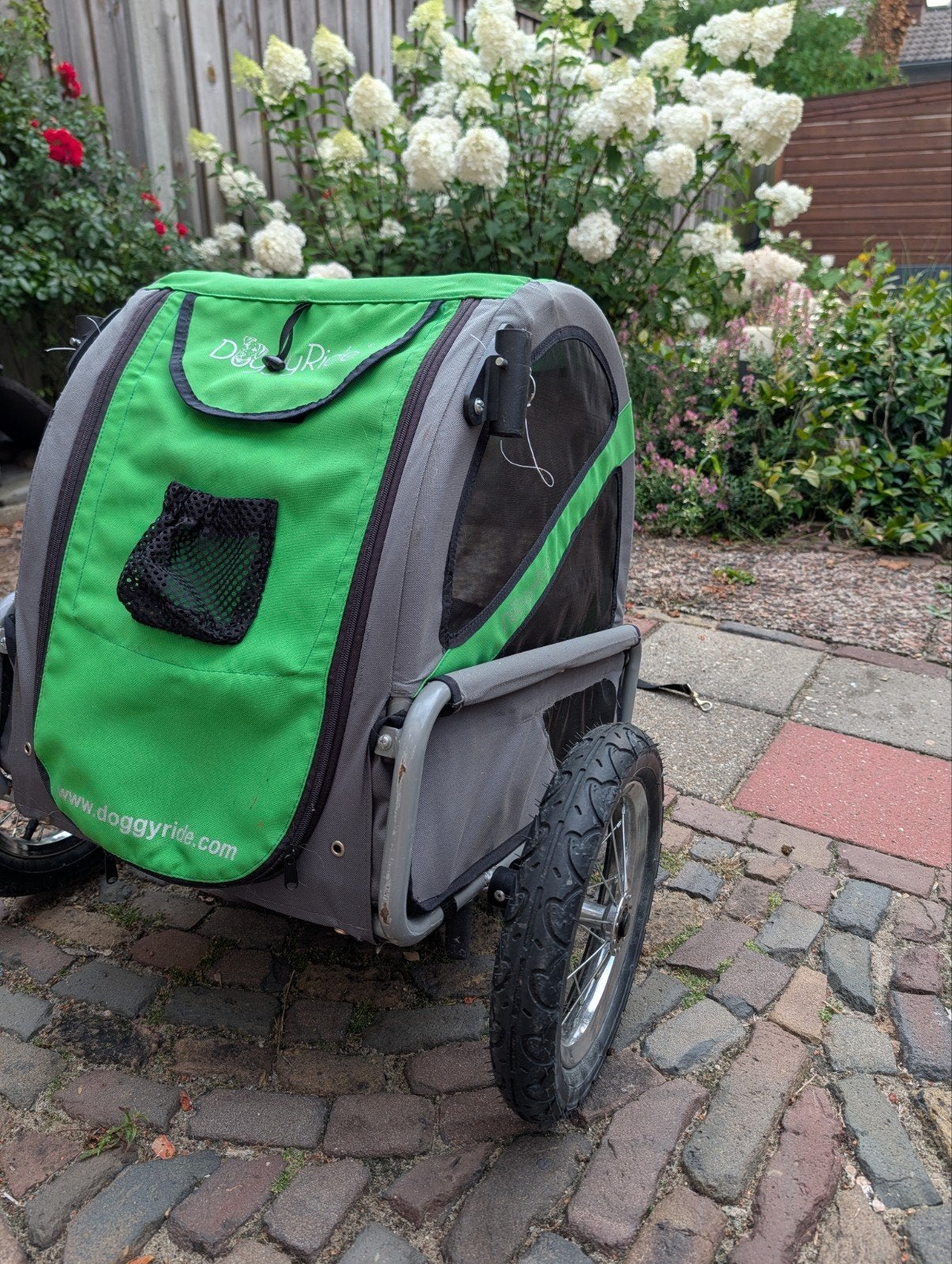 Doggyride fietskar voor twee kleine honden, Ophalen, Gebruikt, Doggyride, 20 tot 40 kg