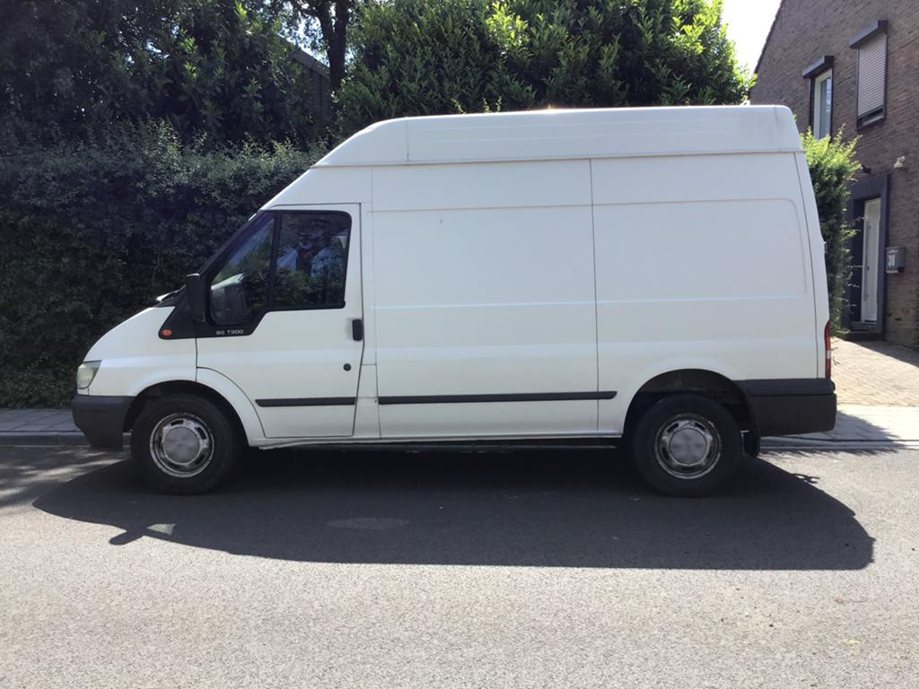 Ford Transit 2.4 350M 90 MR 5.13 ASM 2003, 1839 kg, 4 cilinders, Wit, Origineel Nederlands