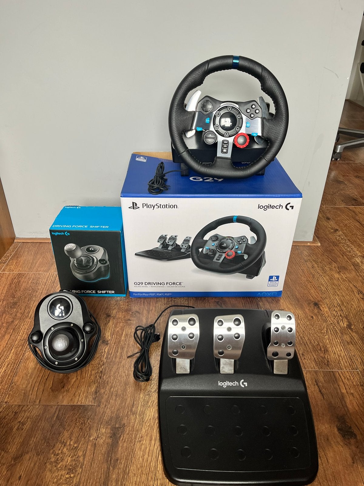 Logitech G29 Driving Force, Ophalen, Zo goed als nieuw