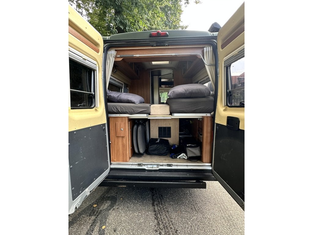Pössl Campscout 6.40m 150pk (1061542), Caravans en Kamperen, Buscamper of Camperbus, Pössl, Tot en met 2, 6 tot 7 meter