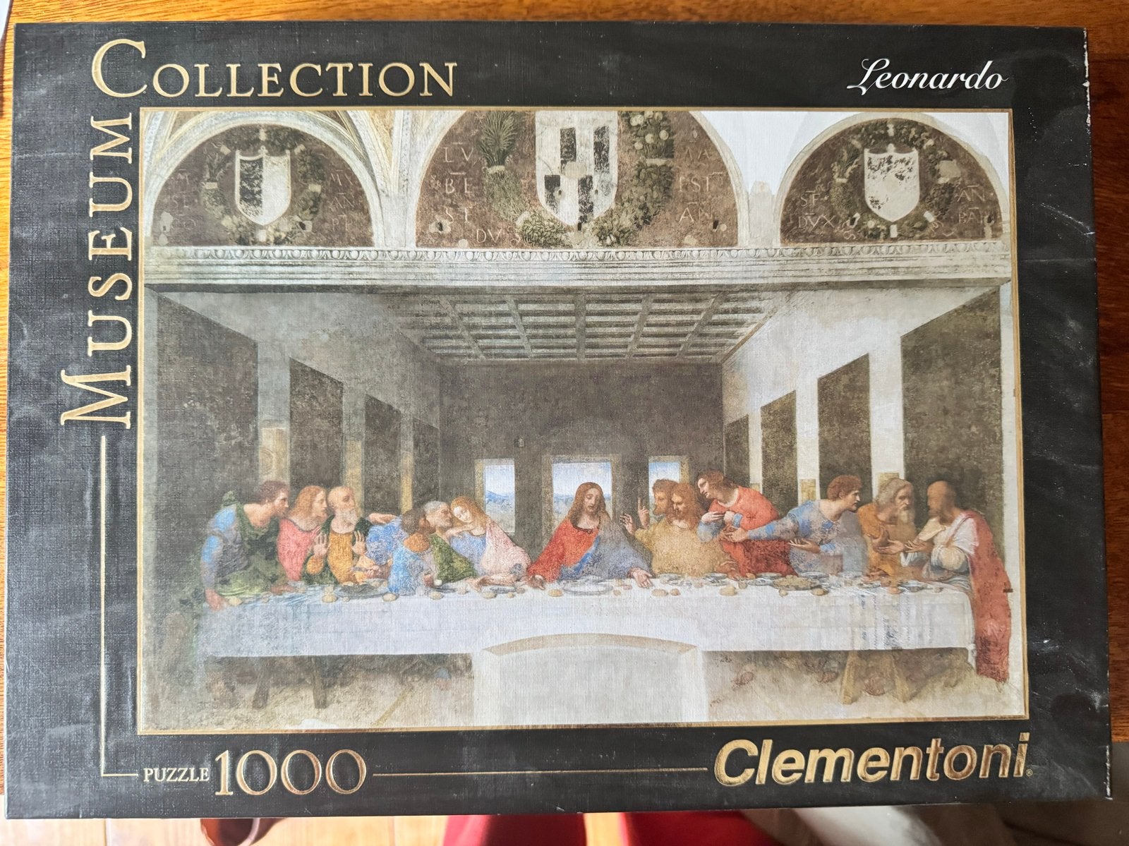 Clementoni Museum Collection De Laatste Avondmaal 1000 stukj, Ophalen of Verzenden, 500 t/m 1500 stukjes, Zo goed als nieuw, Legpuzzel