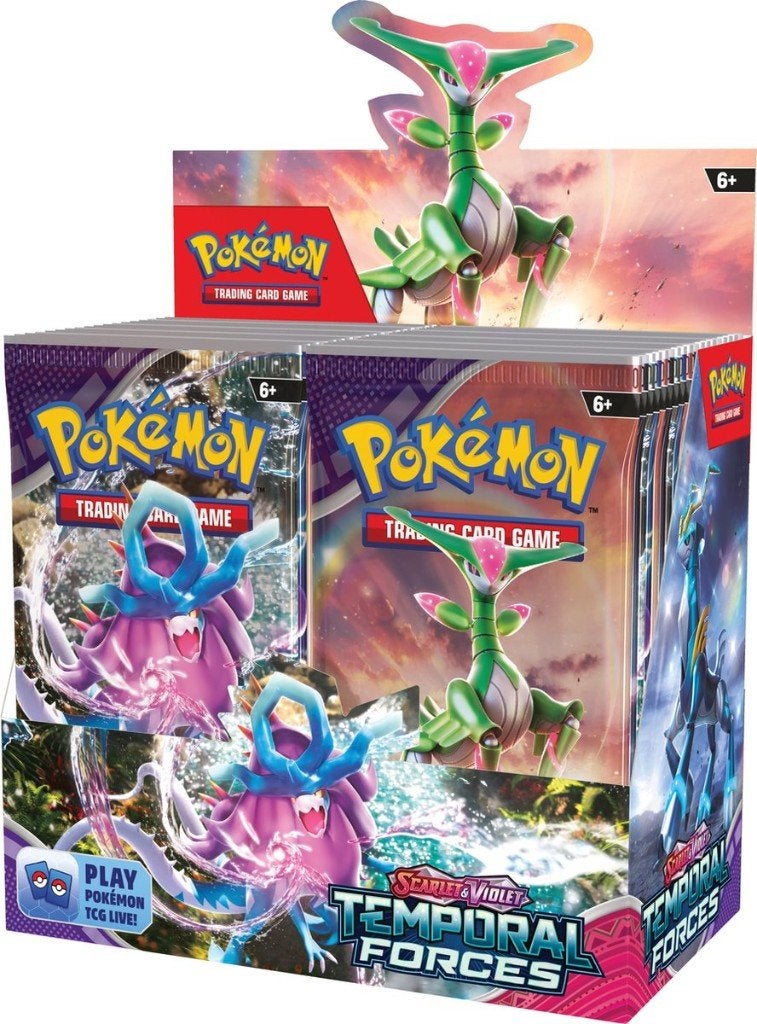 Pokémon Temporal Forces Booster Box, Ophalen of Verzenden, Nieuw, Boosterbox, Foil