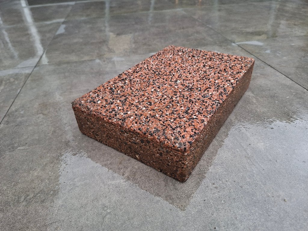 250 gratis betonklinkers, rood mix, 20x30x6 cm, Ophalen, Gebruikt, Klinkers, 10 m² of meer