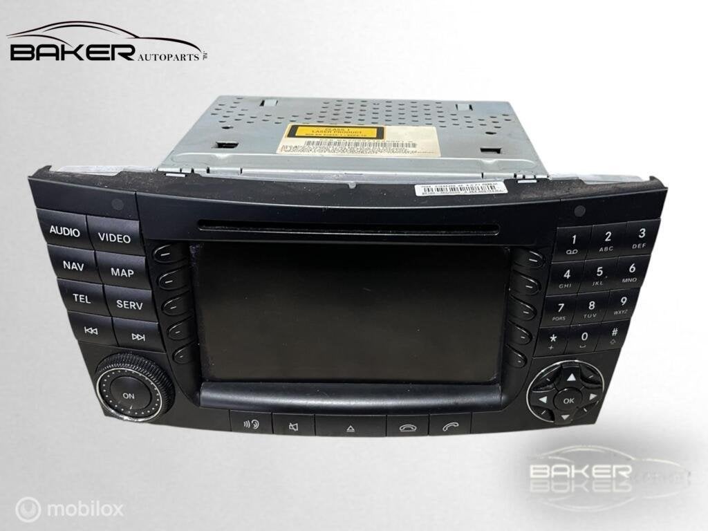 Navigatiesysteem Mercedes-Benz E W211 S211 Radio/CD/DVD/GPS, Gebruikt, Mercedes-Benz, Ophalen of Verzenden