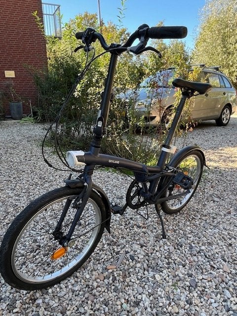 Oxylane Vouwfiets - 7 Shimano versnellingen, Fietsen en Brommers, 20 inch of meer, Versnellingen, Zo goed als nieuw, Totaal opvouwbaar