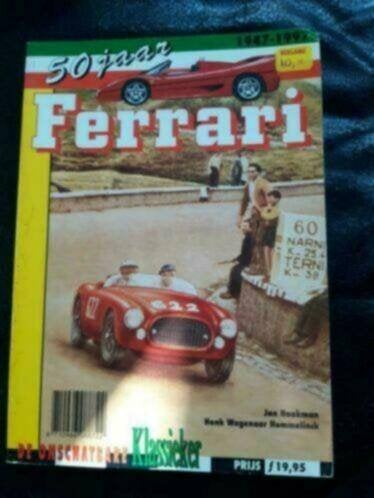 50 jaar Ferrari: De Onschatbare Klassieker, Gelezen, Jan Haakman, Henk Wagenaar Hummelinck, Ophalen of Verzenden, Ferrari