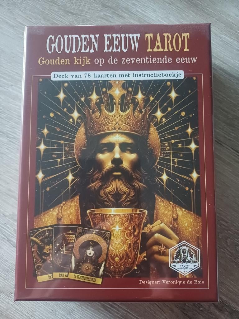 Gouden Eeuw Tarot: Nieuw, Veronique de Bois, Tarot of Kaarten leggen, Overige typen, Nieuw