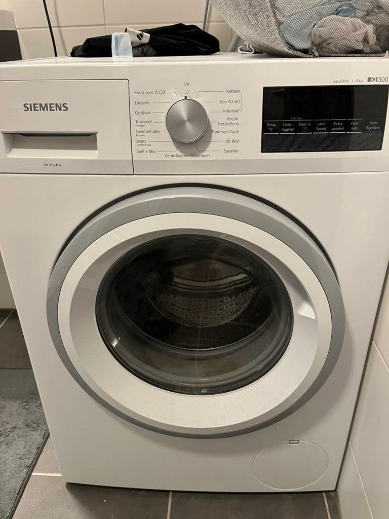 Wasmachine, 6 tot 8 kg, Ophalen, Zo goed als nieuw, 85 tot 90 cm