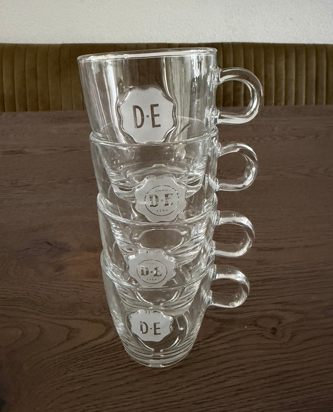 Douwe Egberts koffie glaasjes, Ophalen of Verzenden, Zo goed als nieuw, Overige typen
